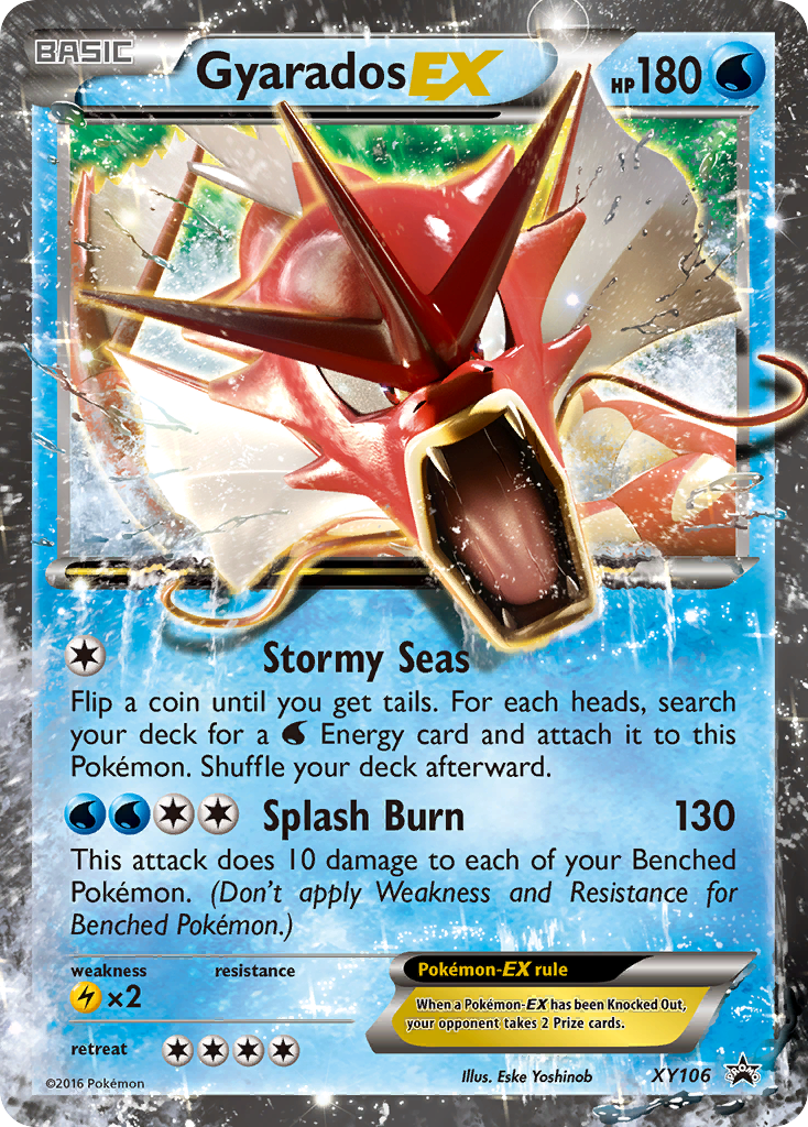 Gyarados EX (XY106) [XY: Black Star Promos] | Exor Games New Glasgow