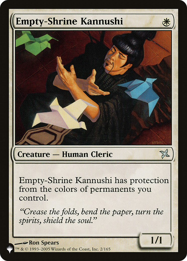 Empty-Shrine Kannushi [The List Reprints] | Exor Games New Glasgow