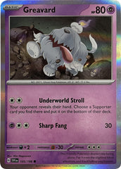 Greavard (105/198) (Mirage Holo) [Scarlet & Violet: Base Set] | Exor Games New Glasgow