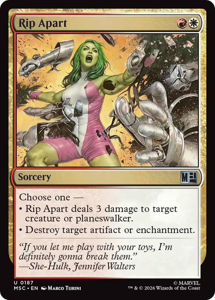 Rip Apart [Marvel Super Heroes Commander] | Exor Games New Glasgow
