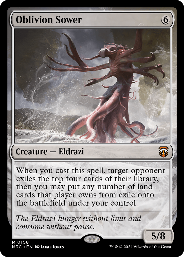 Oblivion Sower (Ripple Foil) [Modern Horizons 3 Commander] | Exor Games New Glasgow