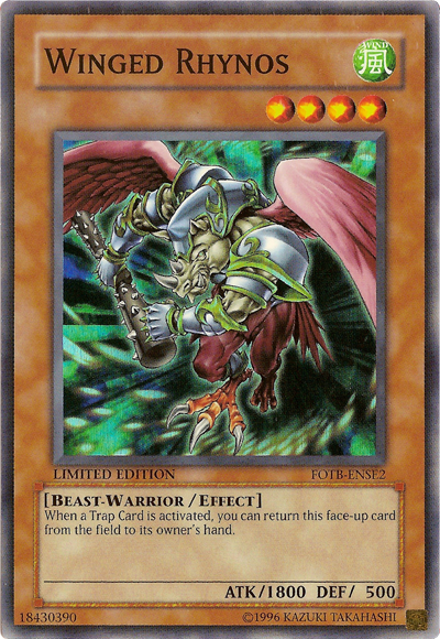 Winged Rhynos [FOTB-ENSE2] Super Rare | Exor Games New Glasgow