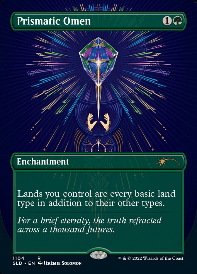 Prismatic Omen (Borderless) [Secret Lair Drop Series] | Exor Games New Glasgow