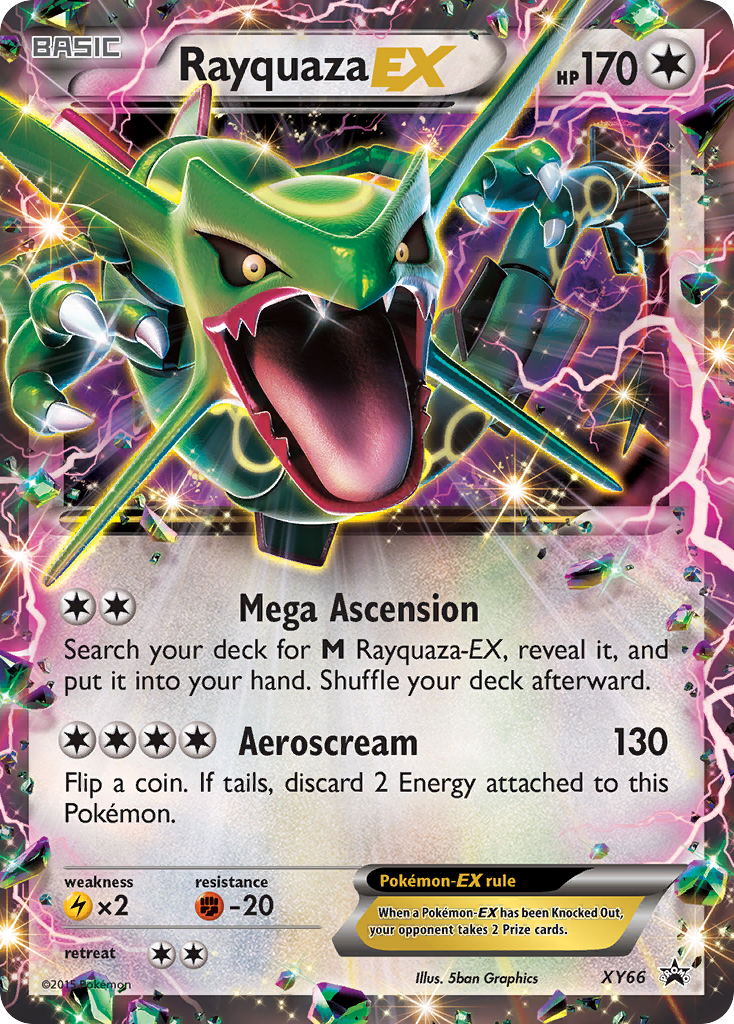 Rayquaza EX (XY66) [XY: Black Star Promos] | Exor Games New Glasgow