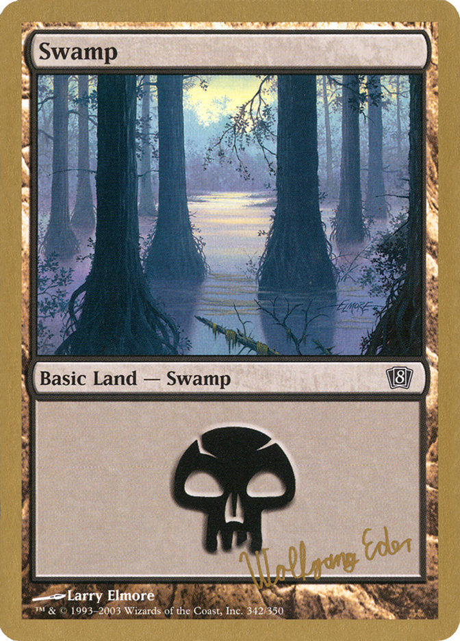 Swamp (344) (we342) [World Championship Decks 2003] | Exor Games New Glasgow