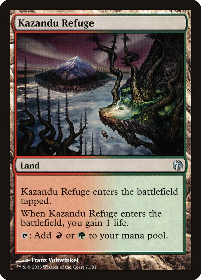 Kazandu Refuge [Duel Decks: Heroes vs. Monsters] | Exor Games New Glasgow