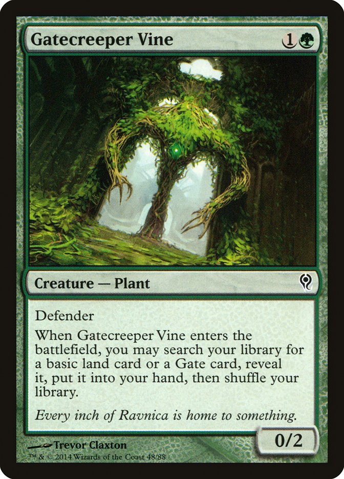 Gatecreeper Vine [Duel Decks: Jace vs. Vraska] | Exor Games New Glasgow