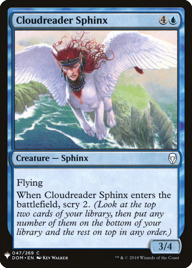 Cloudreader Sphinx [Mystery Booster] | Exor Games New Glasgow