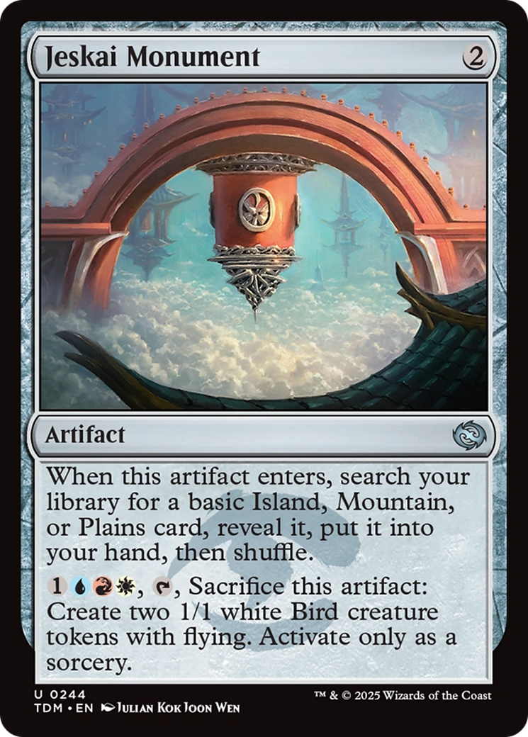 Jeskai Monument [Tarkir: Dragonstorm] | Exor Games New Glasgow