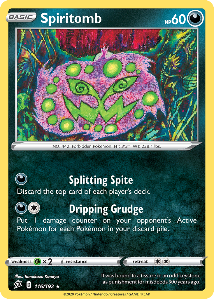 Spiritomb (116/192) [Sword & Shield: Rebel Clash] | Exor Games New Glasgow