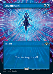 Counterspell (Borderless Alternate Art) [Modern Horizons 2] | Exor Games New Glasgow