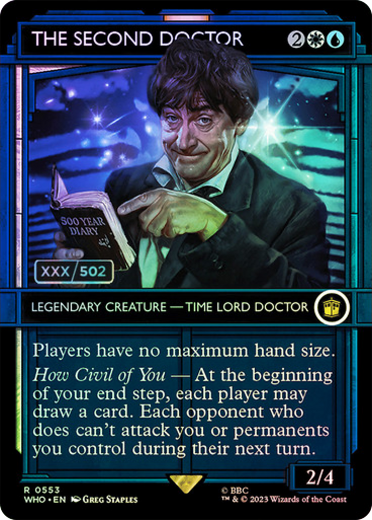 The Second Doctor (Serial Numbered) [Doctor Who] | Exor Games New Glasgow