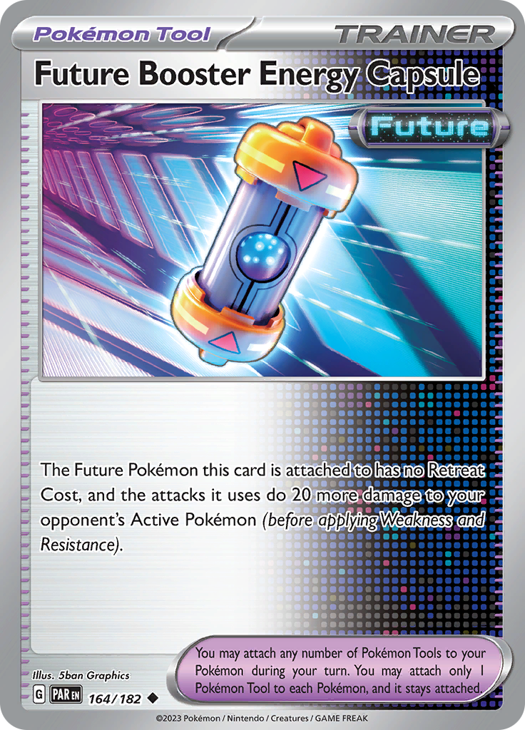 Future Booster Energy Capsule (164/182) [Scarlet & Violet: Paradox Rift] | Exor Games New Glasgow