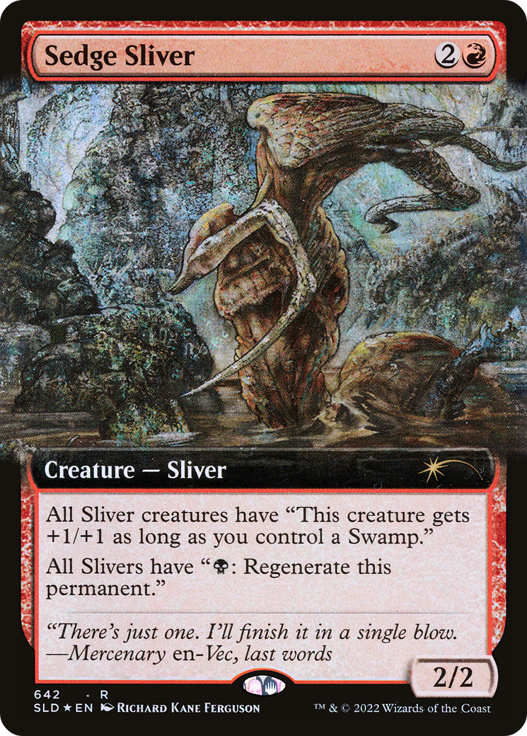 Sedge Sliver (Extended Art) [Secret Lair Drop Promos] | Exor Games New Glasgow