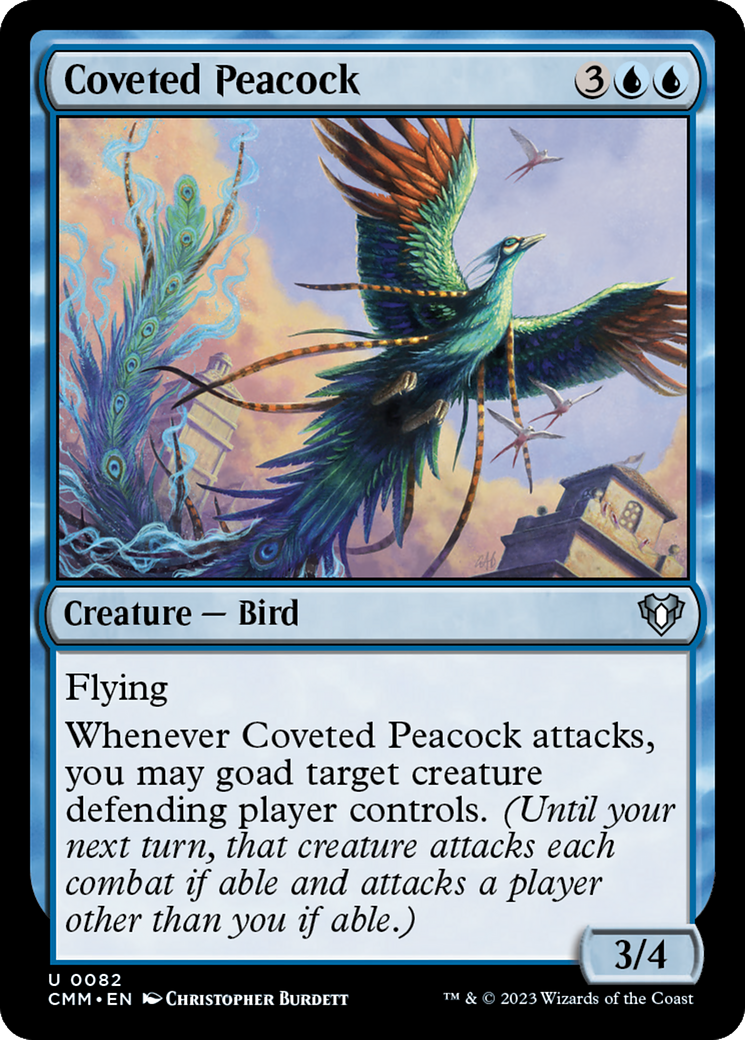 Coveted Peacock [Commander Masters] | Exor Games New Glasgow