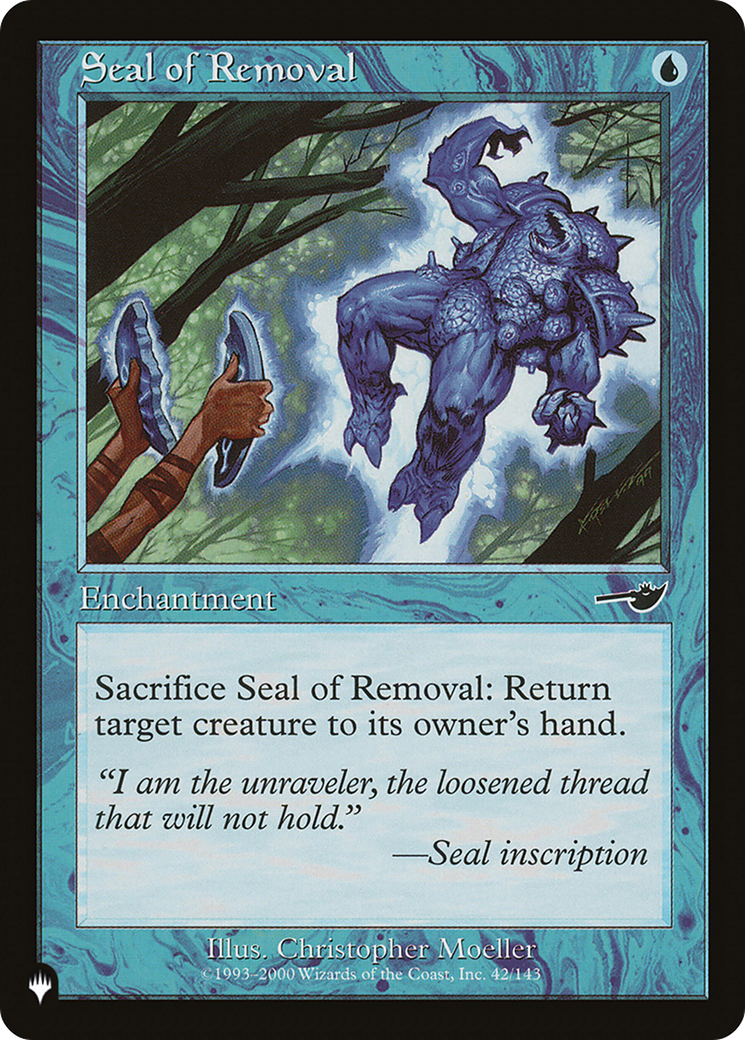 Seal of Removal [The List Reprints] | Exor Games New Glasgow