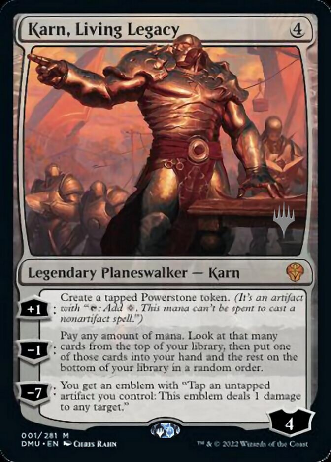 Karn, Living Legacy (Promo Pack) [Dominaria United Promos] | Exor Games New Glasgow