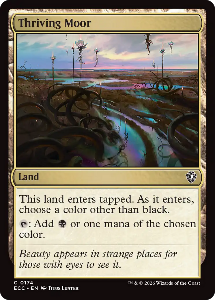 Thriving Moor [Lorwyn Eclipsed Commander] | Exor Games New Glasgow