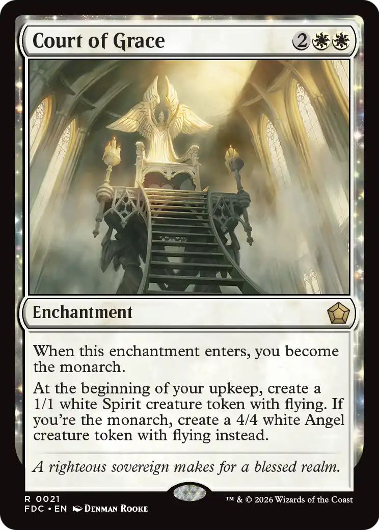 Court of Grace [Foundations Commander] | Exor Games New Glasgow