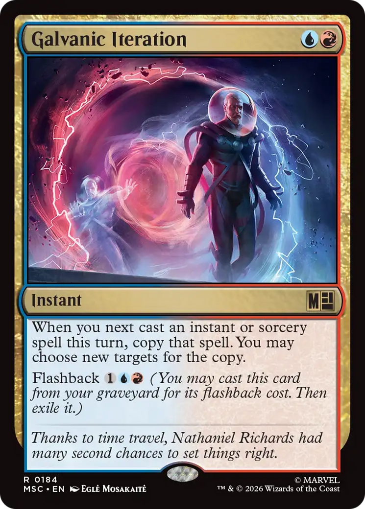 Galvanic Iteration (Surge Foil) [Marvel Super Heroes Commander] | Exor Games New Glasgow