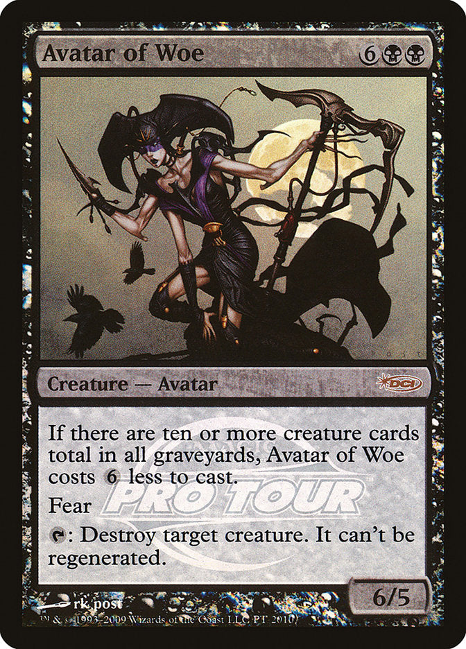 Avatar of Woe (Pro Tour) [Pro Tour Promos] | Exor Games New Glasgow