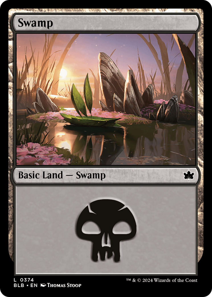 Swamp (0374) [Bloomburrow] | Exor Games New Glasgow