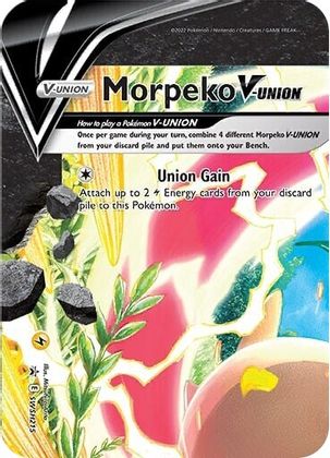 Morpeko V-UNION (SWSH215) [Sword & Shield: Black Star Promos] | Exor Games New Glasgow