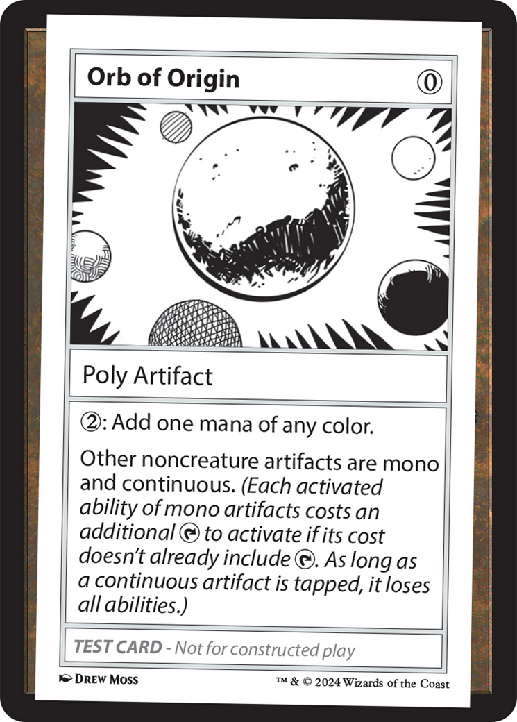 Orb of Origin [Mystery Booster 2 Playtest Cards] | Exor Games New Glasgow