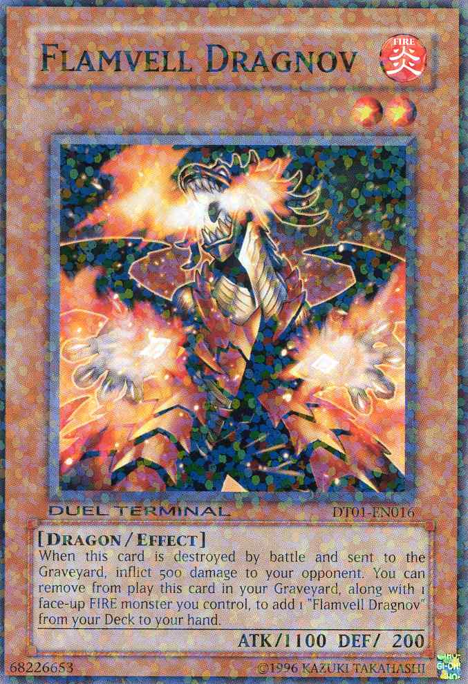Flamvell Dragnov [DT01-EN016] Super Rare | Exor Games New Glasgow