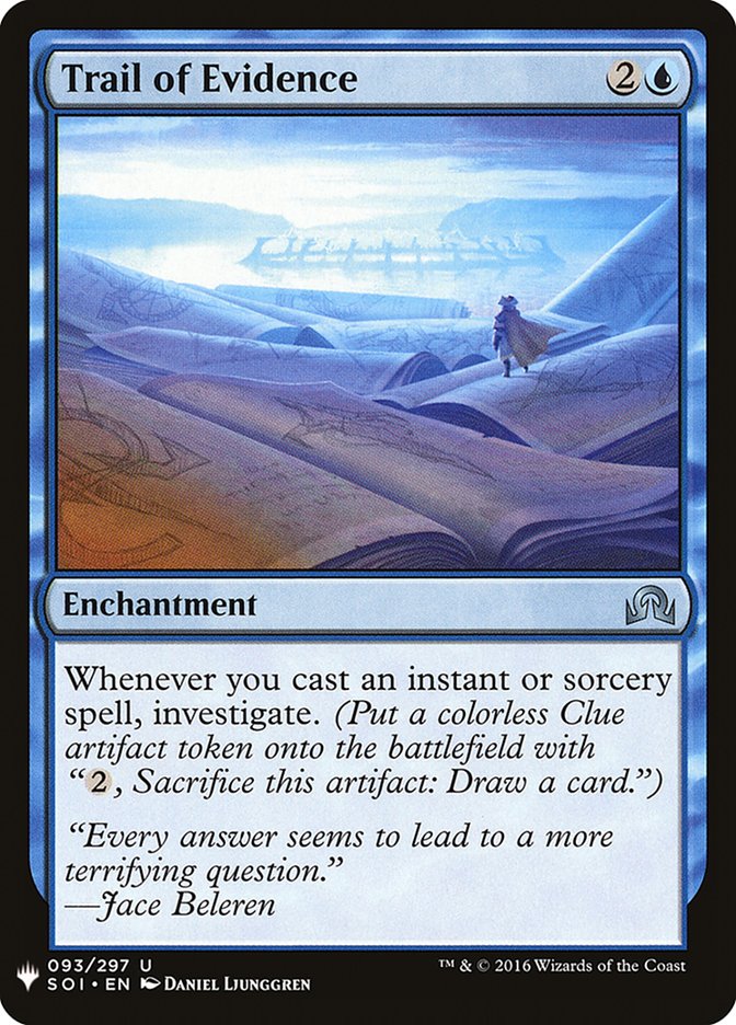Trail of Evidence [Mystery Booster] | Exor Games New Glasgow
