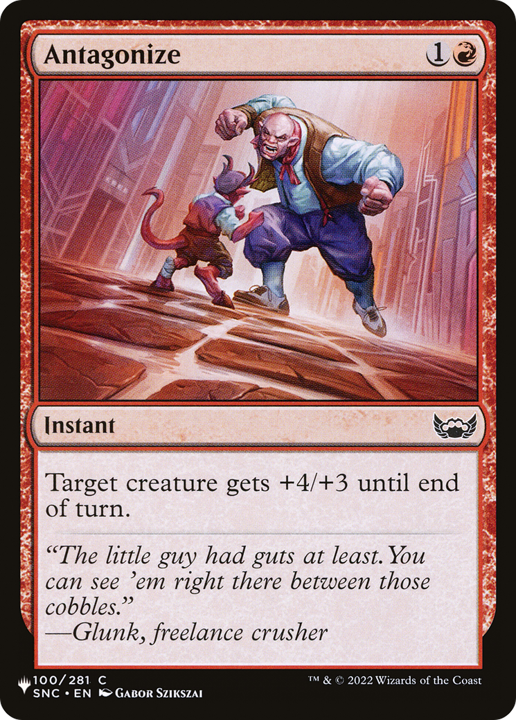 Antagonize [The List] | Exor Games New Glasgow