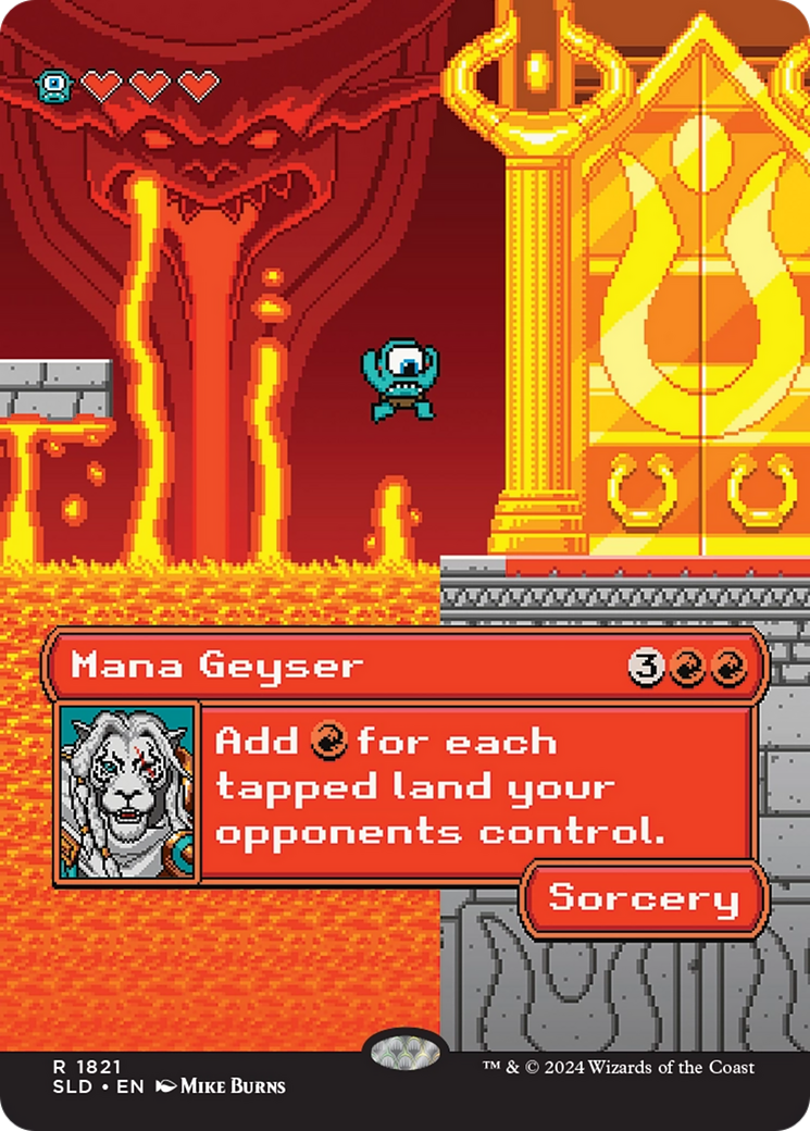 Mana Geyser [Secret Lair Drop Series] | Exor Games New Glasgow