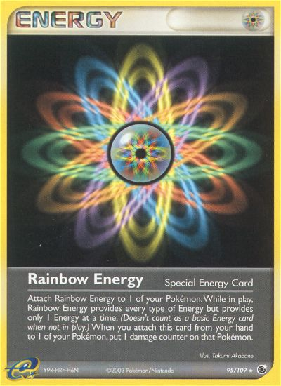 Rainbow Energy (95/109) [EX: Ruby & Sapphire] | Exor Games New Glasgow