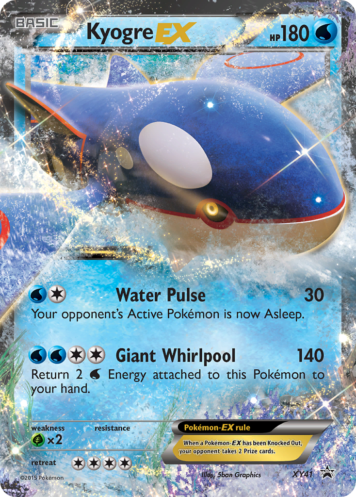 Kyogre EX (XY41) [XY: Black Star Promos] | Exor Games New Glasgow