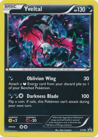 Yveltal (XY06) (Jumbo Card) [XY: Black Star Promos] | Exor Games New Glasgow