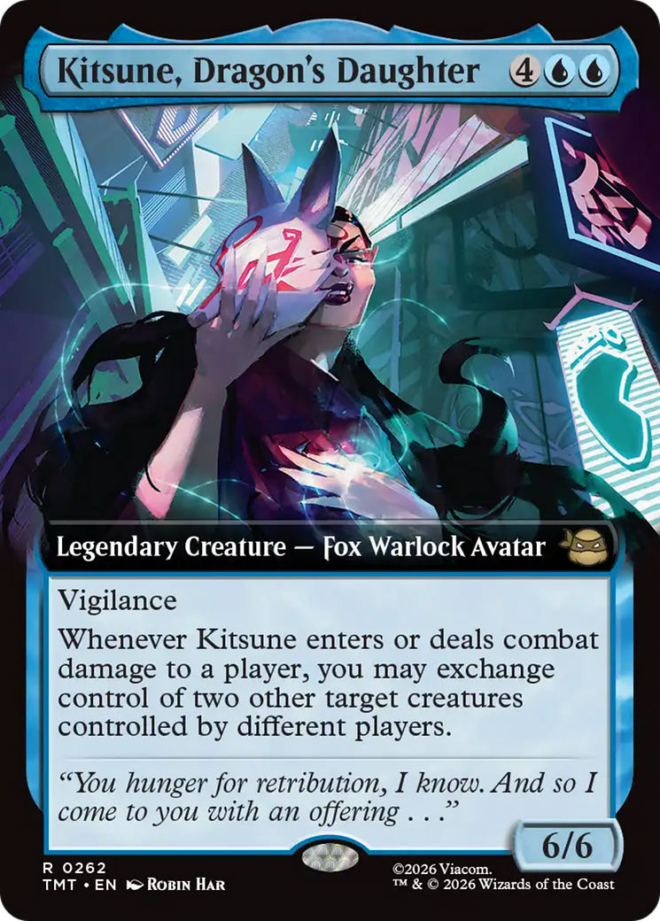 Kitsune, Dragon's Daughter (Extended Art) [Teenage Mutant Ninja Turtles] | Exor Games New Glasgow