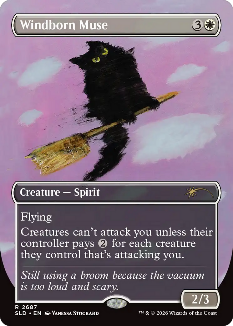 Windborn Muse [Secret Lair Drop Series] | Exor Games New Glasgow