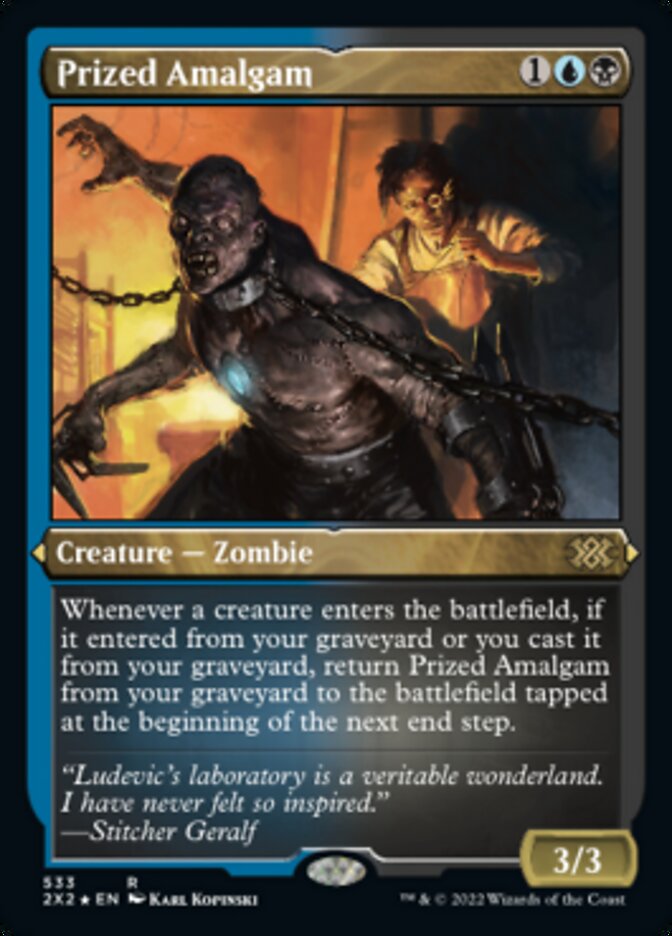 Prized Amalgam (Foil Etched) [Double Masters 2022] | Exor Games New Glasgow