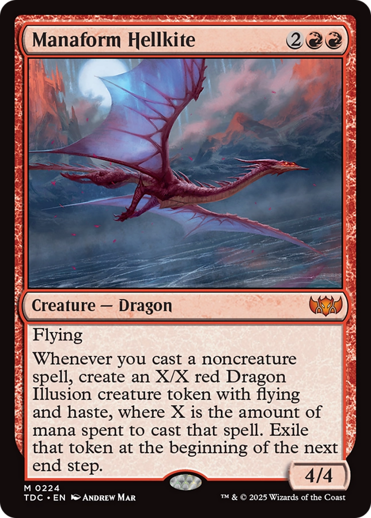 Manaform Hellkite [Tarkir: Dragonstorm Commander] | Exor Games New Glasgow