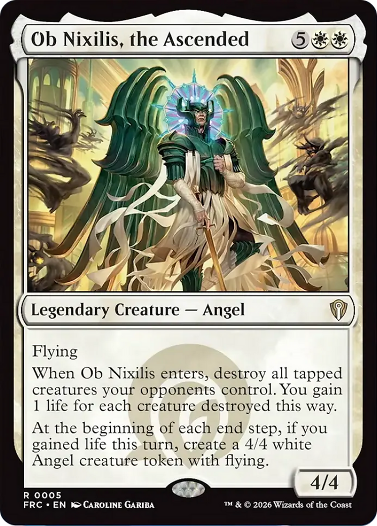 Ob Nixilis, the Ascended [Reality Fracture Commander] | Exor Games New Glasgow