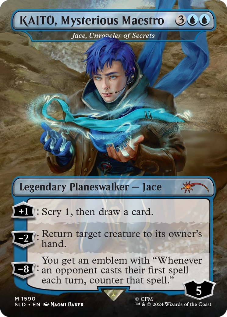 KAITO, Mysterious Maestro - Jace, Unraveler of Secrets [Secret Lair Drop Series] | Exor Games New Glasgow