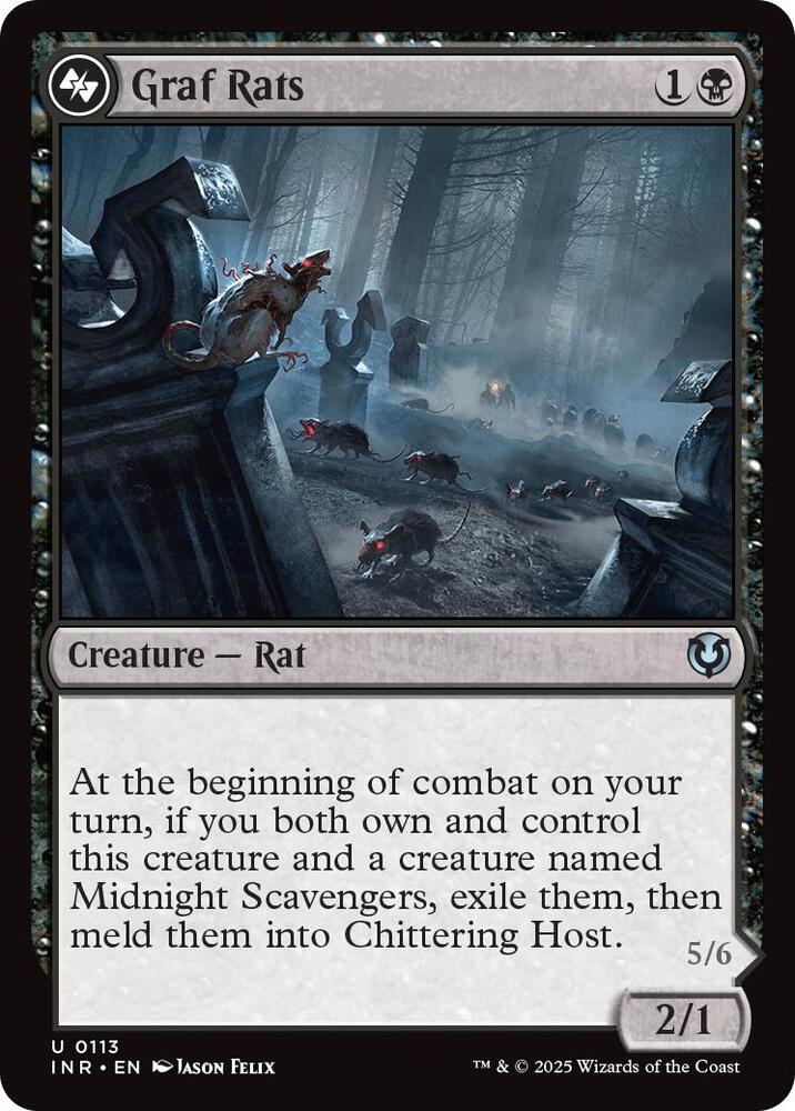 Graf Rats [Innistrad Remastered] | Exor Games New Glasgow