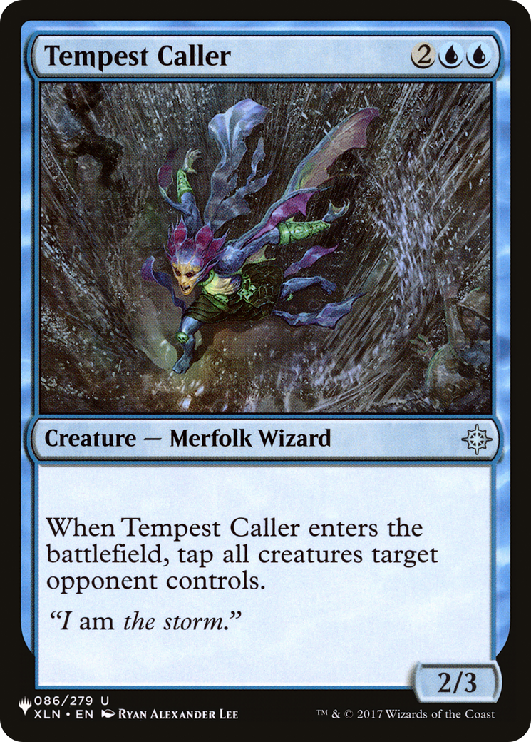 Tempest Caller [The List Reprints] | Exor Games New Glasgow