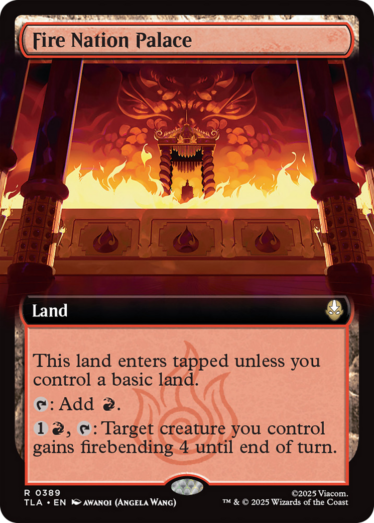 Fire Nation Palace (Extended Art) [Avatar: The Last Airbender] | Exor Games New Glasgow