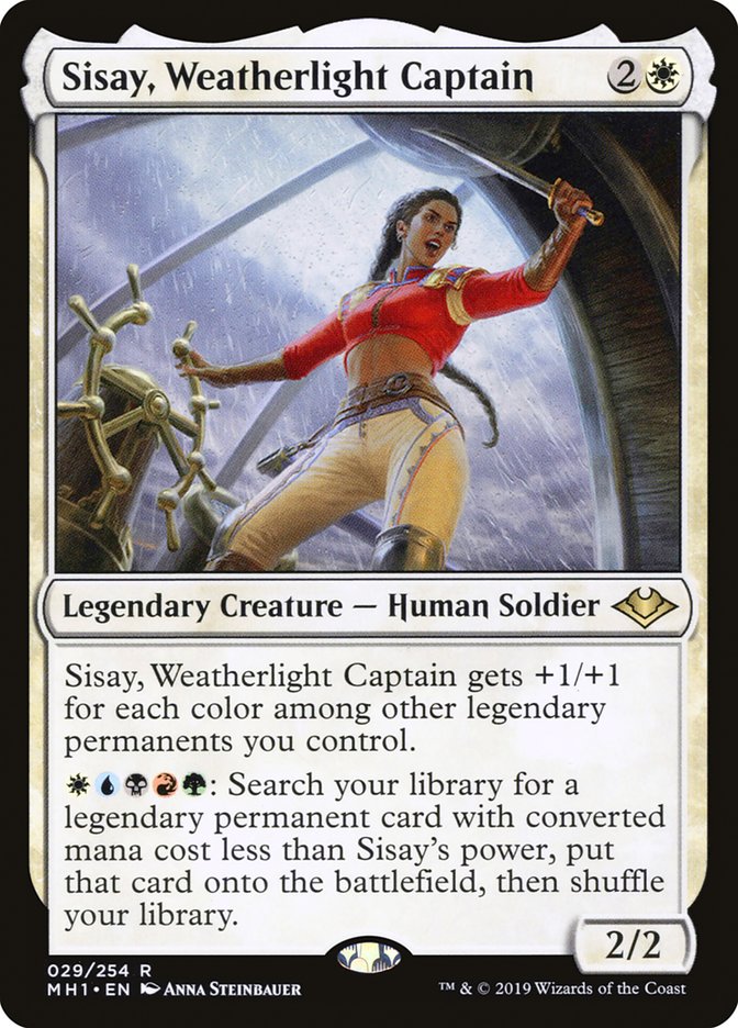 Sisay, Weatherlight Captain [Modern Horizons] | Exor Games New Glasgow