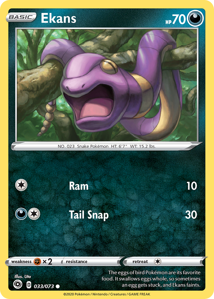 Ekans (033/073) [Sword & Shield: Champion's Path] | Exor Games New Glasgow