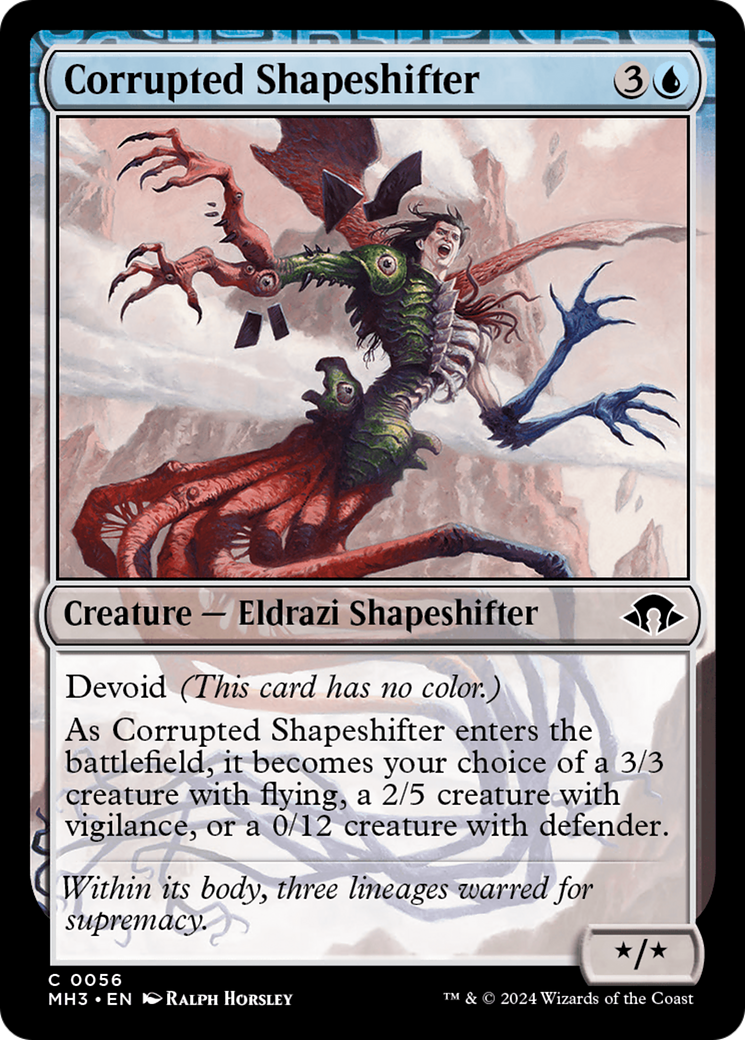 Corrupted Shapeshifter [Modern Horizons 3] | Exor Games New Glasgow