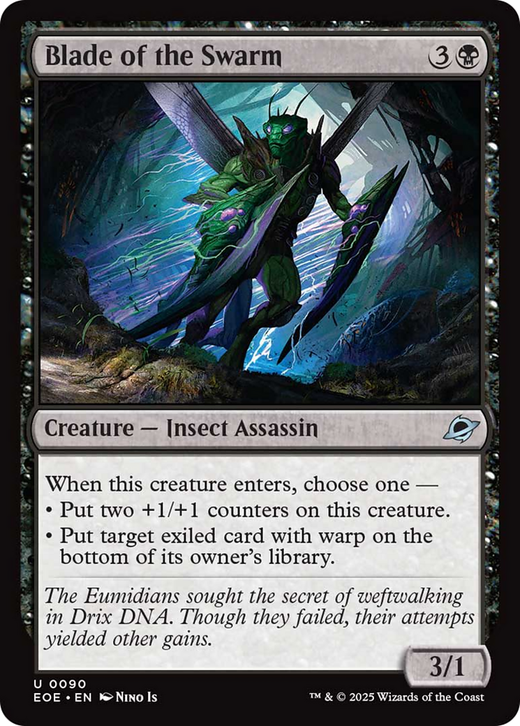 Blade of the Swarm [Edge of Eternities] | Exor Games New Glasgow