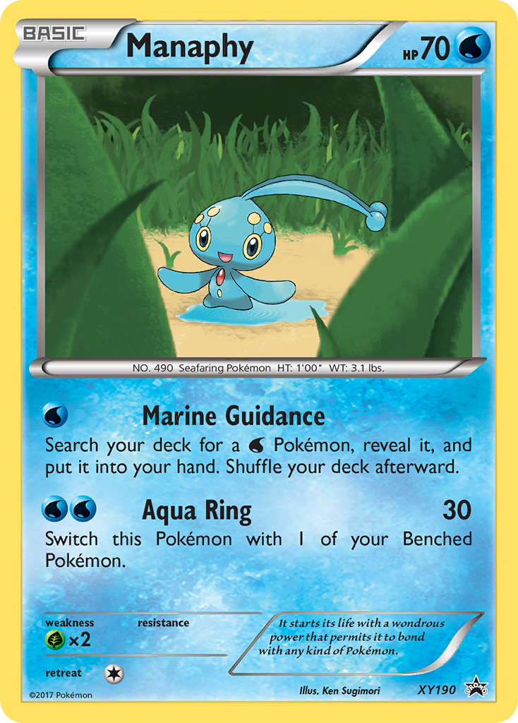 Manaphy (XY190) [XY: Black Star Promos] | Exor Games New Glasgow