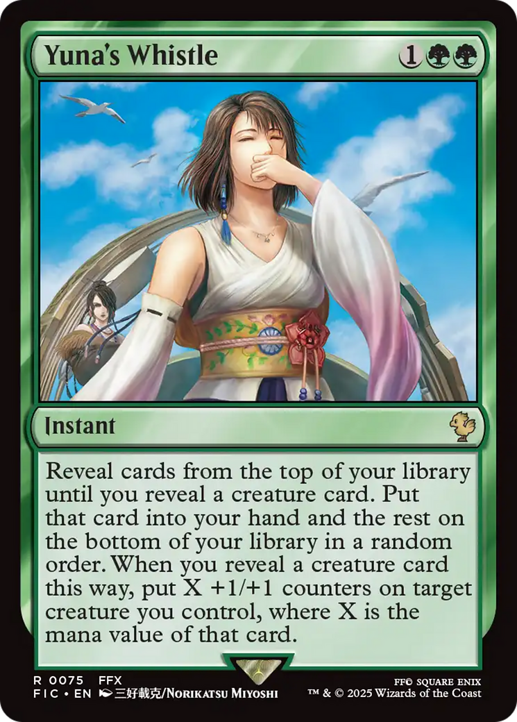 Yuna's Whistle [FINAL FANTASY Commander] | Exor Games New Glasgow